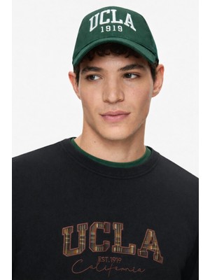 Ucla BALLARD Yeşil Baseball Cap Nakışlı - Unisex Şapka