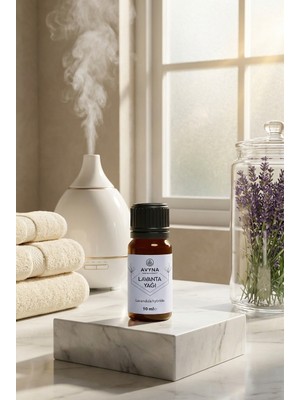 AVYNA %100 Saf Doğal Lavanta Uçucu Yağı 10 ml | Buhar Distilasyonu | Yatıştırıcı & Rahatlatıcı Aromaterapi Yağı
