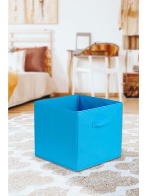 Luxway Home Mavi Kapaksız Saklama Kutusu