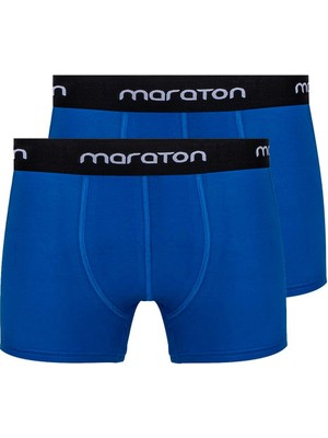 Maraton 2'Lİ Erkek   Saks Boxer