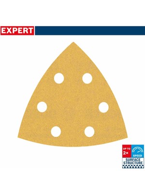 Bosch Expert 93X93 mm 180 Kum Üçgen Zımpara Kağıdı 50'li 2608900931