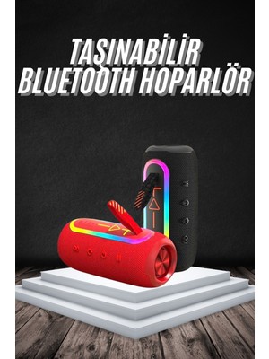 Fantastik Store Bluetooth Hoparlör USB Şarjlı Uzun Pil Ömrü Android ve Ios Uyumlu Renkli