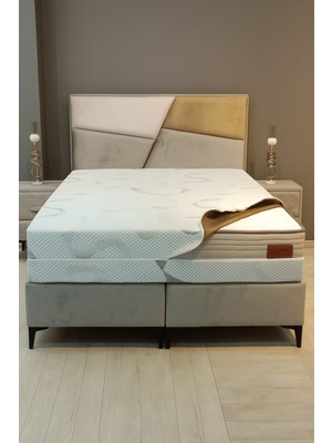BDP Home Yatak Kılıfı 100 x 200 cm Örme Kumaş Yüksekliği 20 cm Yaysız Özellikleri ile Koruyucu