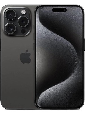 Apple Yenilenmiş IPHONE 15 Pro 1tb – Siyah Titanyum (12 Ay Garantili) – A Grade