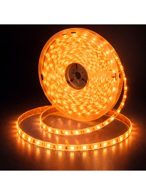 5050 Smd 12V 60 Led/m Iç Mekan 3 Çipli Şerit LED (5 Metre)