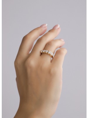 Narin Mücevherat Nar-In Altın Mücevherat Beştaş Altın Yüzük 085