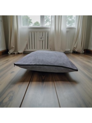 Semeg Soft Kadife Modern Yıkanılabilir Düz Kırlent Kılıfı