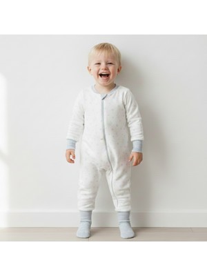 Ella Bonna Fermuarlı Bisiklet Yaka Uyku Tulumu Çoraplı Patikli 2,5 Tog