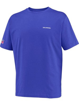 Salomon EQUIPE RELAXED Erkek Tişört Surf The Web LC2848800