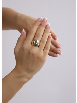 Narin Mücevherat Nar-In Altın Mücevherat Tasarım Altın Yüzük 045