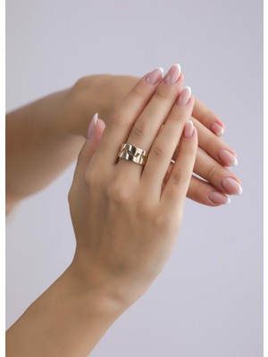 Narin Mücevherat Nar-In Altın Mücevherat Tasarım Altın Yüzük 020