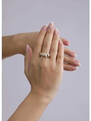 Narin Mücevherat Nar-In Altın Mücevherat Tasarım Altın Yüzük 033