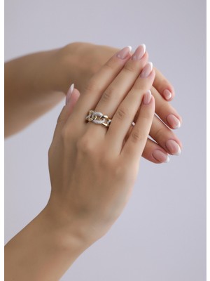 Narin Mücevherat Nar-In Altın Mücevherat Tasarım Altın Yüzük 022