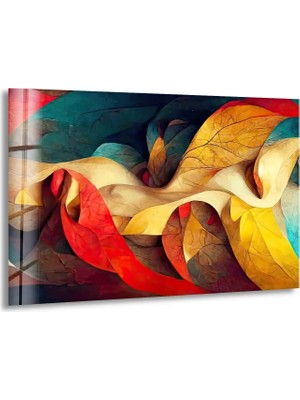 Myphotostation Dekoratif Temperli Cam Tablo, Modern Uv Baskılı Duvar Tablosu, Salon ve Ofis İçin Şık Duvar Dekoru