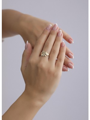 Narin Mücevherat Nar-In Altın Mücevherat Tasarım Altın Yüzük 010