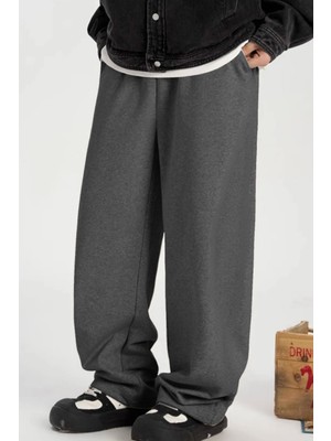 BSBSPOR Rahat Kalın Kumaş Bol Kalıp Ayarlanabilir Paçalı Eşofman Altı