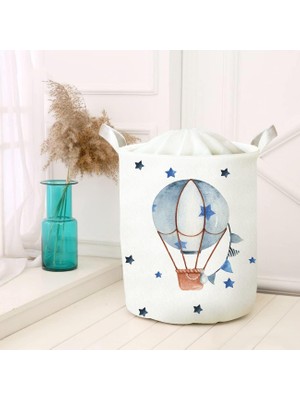 Storemax Çok Amaçlı Oyuncak Saklama Kutusu Kirli Çamaşır Piknik Sepeti Katlanır Düzenleyici Keçe Model 00016