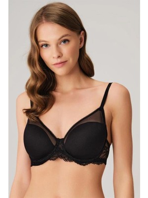 Aria's Closet Arias Closet Balenli Desteksiz Dolgusuz Toparlayıcı Dantelli Küçültücü Sütyen