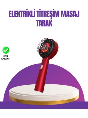 SHC4200 Kırmızı LED Işıklı Saç Derisi Masaj Aleti
