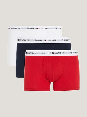 Tommy Jeans 3p Trunk Erkek Boxer