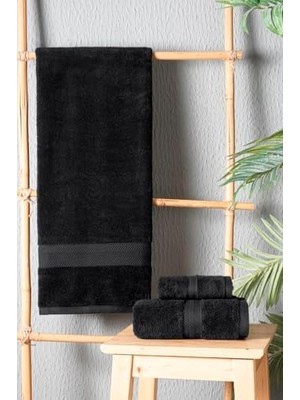 Storemax Siyah 3'lü Havlu Seti