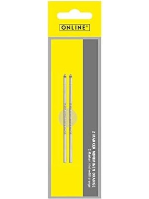 Storemax Online 2 Marker Mini Refills B Orange