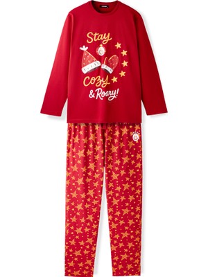 Gs Store Galatasaray Erkek Yeni Yıl Pijama Takım E252298