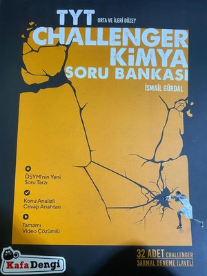 Storemax Tyt Challenger Kimya Soru Bankası