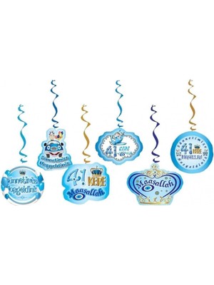 Storemax 6'lı Tavan Süs Sünnet, 8965312646548956