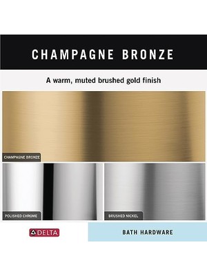 Storemax MYN35-CZ Mylan Havlu Askısı, Şampanya Bronz