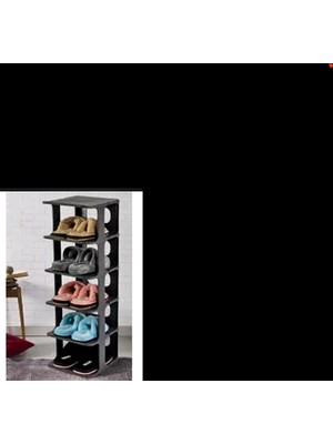 Timion Antrasit - Koyu Gri - Gri Lüks Ayakkabılık (5148)