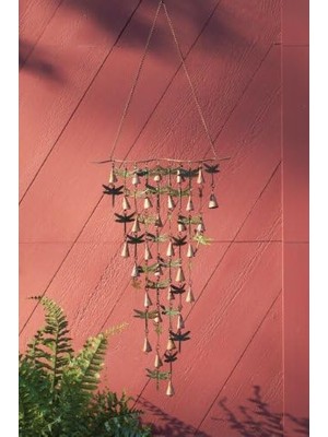 Storemax Ancient Graffiti Verdigris ve Bakır Parıltılı Çanlar Yusufçuklar