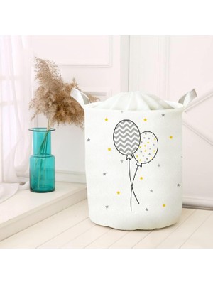 Storemax Çok Amaçlı Oyuncak Saklama Kutusu Kirli Çamaşır Piknik Sepeti Katlanır Düzenleyici Keçe Model 01394