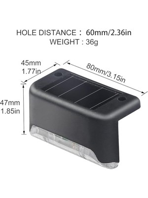 Storemax 4'lü Solar Enerjili Bahçe Işıklandırmak Için Lamba Dış Mekan Işık Uygun Güneş Enerjili Aydınlatma Piknik Kamp Tatil Için Bahçe,, Havuz Kenarı Aydınlatması Sm-4