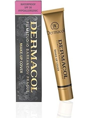 Storemax Dermacol Make-Up Cover Su Geçirmez Hipoalerjenik Spf 30 #215 (Tüm Akne Izleri ve Dövmeleri Kapatır)