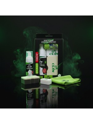 Claw Ayakkabı Bakım Temizleme Seti, Spor ve Deri Ayakkabı Temizleme Seti