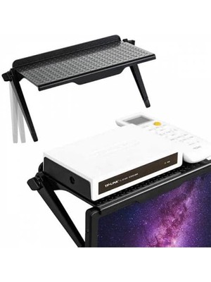 Storemax Katlanabilir Monitör Tv Üstü Stand Modem Standı Tv Organizeri Monitor Tv Üstü Stand Tutucu