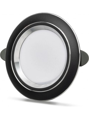 Eco Lounge Noas YL38 0530 Siyah Kasa LED Spot 5W 3 Renkli