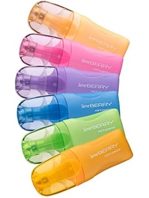 Storemax Mini Fosforlu Kalem, Pastel Renk, 6'lı, Karışık