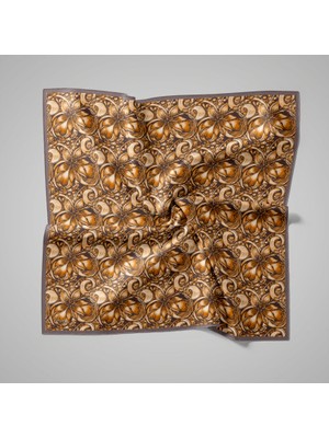 Piramit Naturel Eşarp | Sarmal