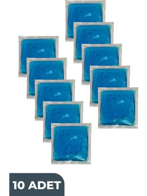 Eco Lounge Termojel Soğuk Sıcak Kompres Jel, Ağrı, Şişkinlik, Soğutucu Jel, Isıtıcı Termo Jel 13CMX13CM 10 Adt