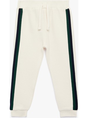 Koton Pamuklu Şerit Detaylı Beli Bağcıklı Jogger Eşofman Altı