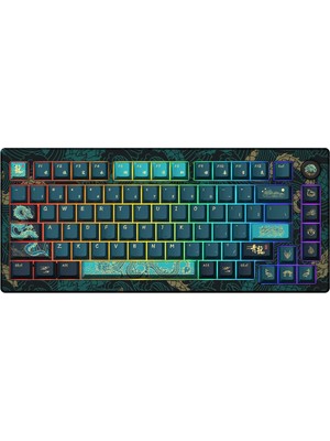 Akko Mod 007 V3 He Year Of Dragon Hall Effect Astrolink Manyetik Switch Rgb Mekanik Gaming Klavye