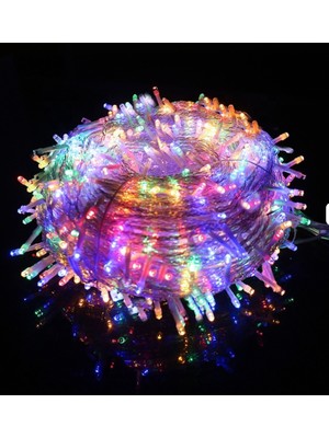 Gaman 100 Metre LED Işık 8 Animasyonlu Şık Yılbaşı Ağacı Ledi 100 Metre Şık Görünüm