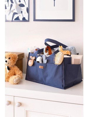 Hamur Anne Bebek Bakım Çantası Xl - Yenidoğan Alt Açma Değiştirme Düzenleyici Organizer - Lamitela Laci