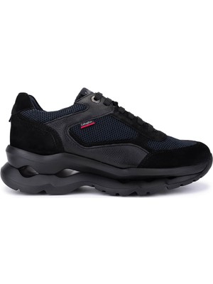 Callaghan Erkek Deri & Tekstil Siyah Sneakers & Spor Ayakkabı 618 62500 Erk Ayk SK25-26 Negro