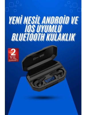 Eco Lounge Çağrı Cevaplayabilen Akıllı Saat 5.2 Bluetooth Bağlantılı Gaming Kulaklık