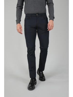 Bisse Siyah Pamuk 5 Cepli Spor Erkek Pantolon PNS24Y24109_D99