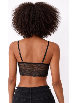 Deep Secret Dantel bralet büstiyer