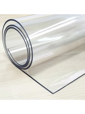 Nalburzade Şeffaf Pvc Masa Örtüsü 1.5 mm 90 cm Mt.